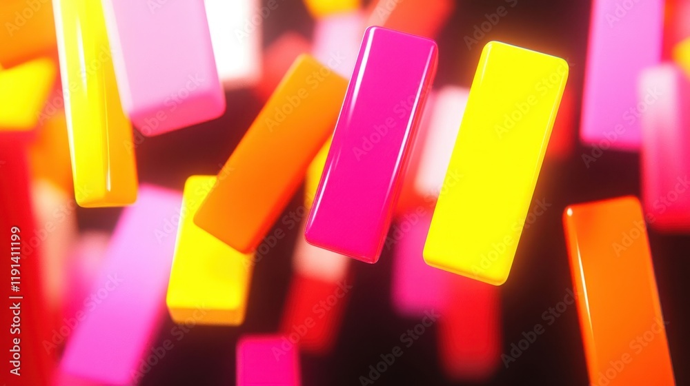 Abstract Concept of Cargo Logistics Automation Abstract Concept of Cargo Logistics Automation