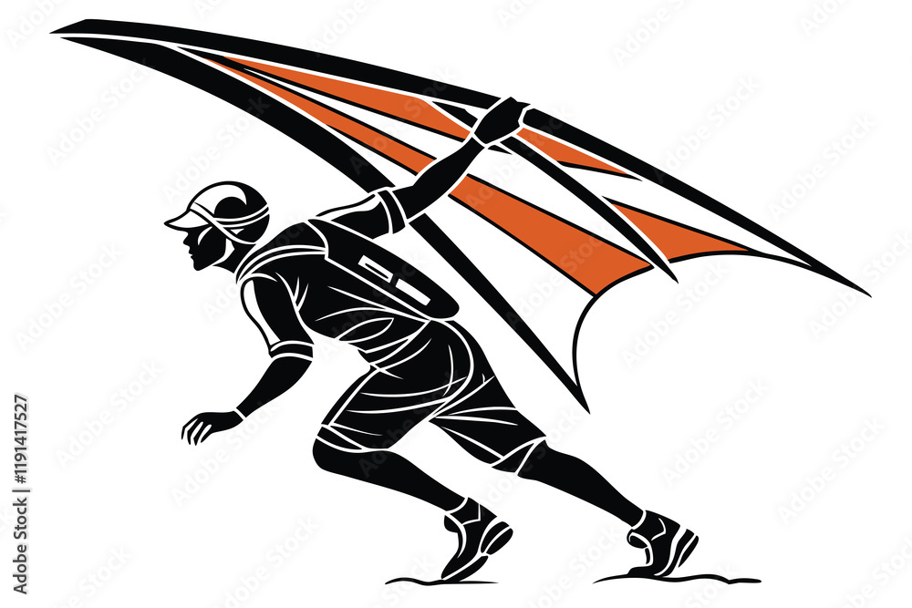 Obraz premium silhouette of a person