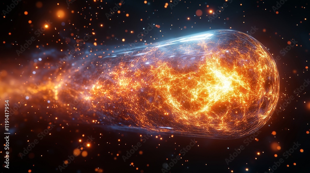 Exploring the Dynamics of a Fiery Meteor in Cosmic Space Exploring the Dynamics of a Fiery Meteor in Cosmic Space