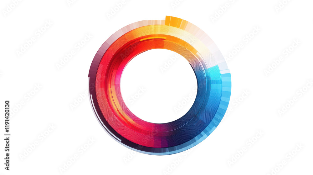 Circular infographic element transparent background Circular infographic element transparent background