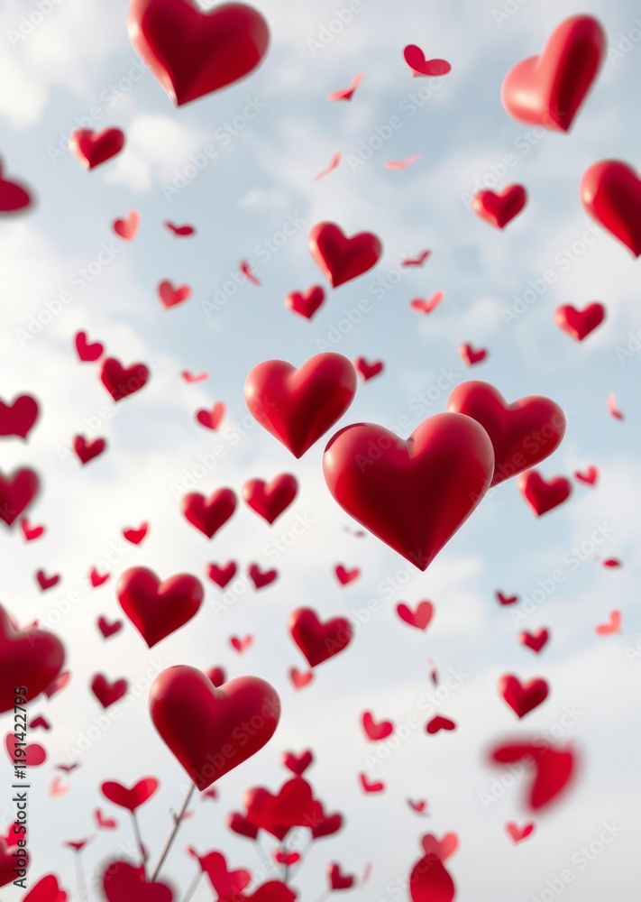 Valentine's day background with red hearts floating and isolated on white background clipping path valentines love heart valentine vector romantic day holiday Valentine's day background with red hearts floating and isolated on white background clipping path valentines love heart valentine vector romantic day holiday