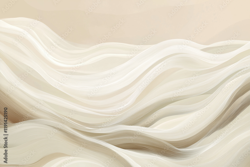 Fototapeta premium Wavy, fluid, beautiful abstract background. Good for any project. 