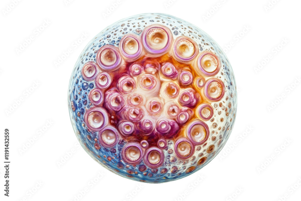 Unique glass art piece showcasing colorful bubble patterns on a circular surface Unique glass art piece showcasing colorful bubble patterns on a circular surface