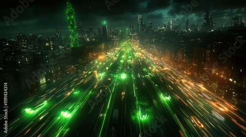 Glowing Connections in Urban Logistics and Coordination