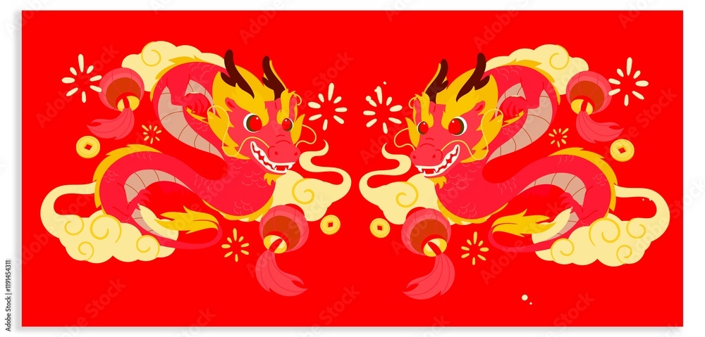 Luxury oriental flower background vector. Elegant pink lotus flowers golden line art with sea wave line pattern and crane bird. Chinese and Japanese design Luxury oriental flower background vector. Elegant pink lotus flowers golden line art with sea wave line pattern and crane bird. Chinese and Japanese design