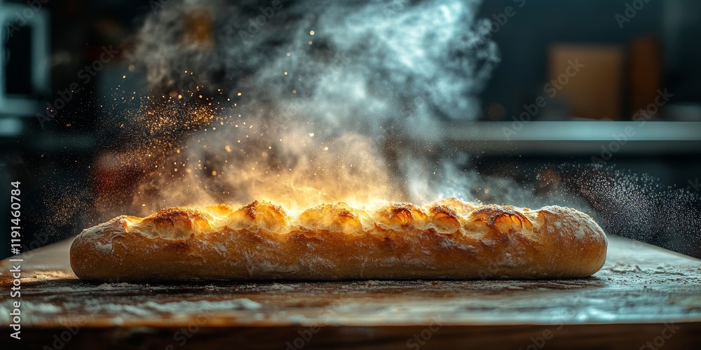 Golden Artisan Bread in a Sunlit Kitchen 10 Golden Artisan Bread in a Sunlit Kitchen 10