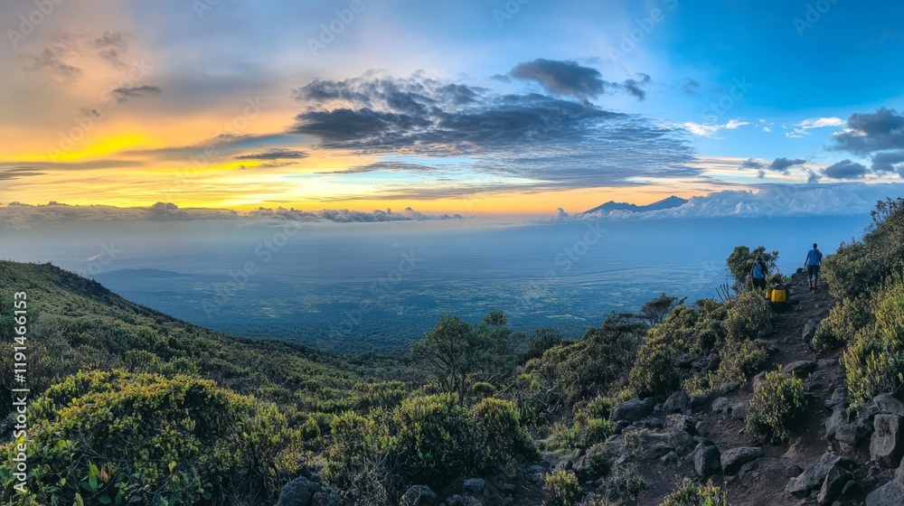 Majestic Mountain Sunrise Panorama Viewpoint Majestic Mountain Sunrise Panorama Viewpoint