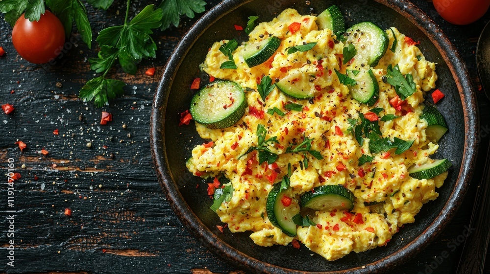 Scrumptious Zucchini and Egg Scramble: A Culinary Delight Scrumptious Zucchini and Egg Scramble: A Culinary Delight