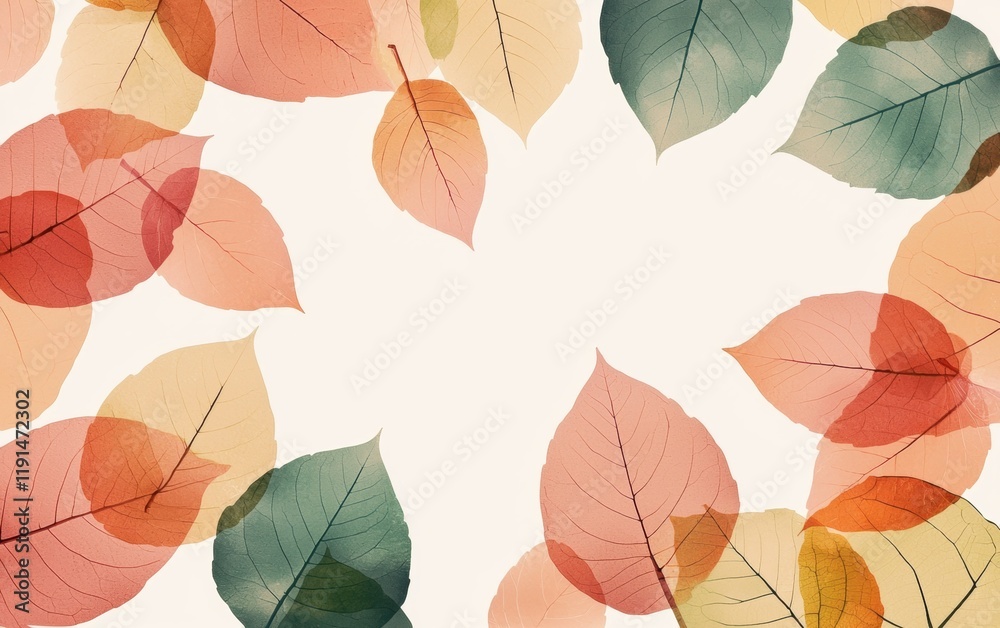 Obraz premium leaf background