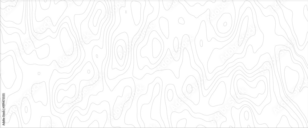 Obraz premium abstract Vector geography landscape Topo contour map on white background, Topographic contour lines. Seamless pattern with lines Topographic map. 