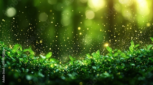 Enchanted Forest: A Magical Realm of Glowing Flora
