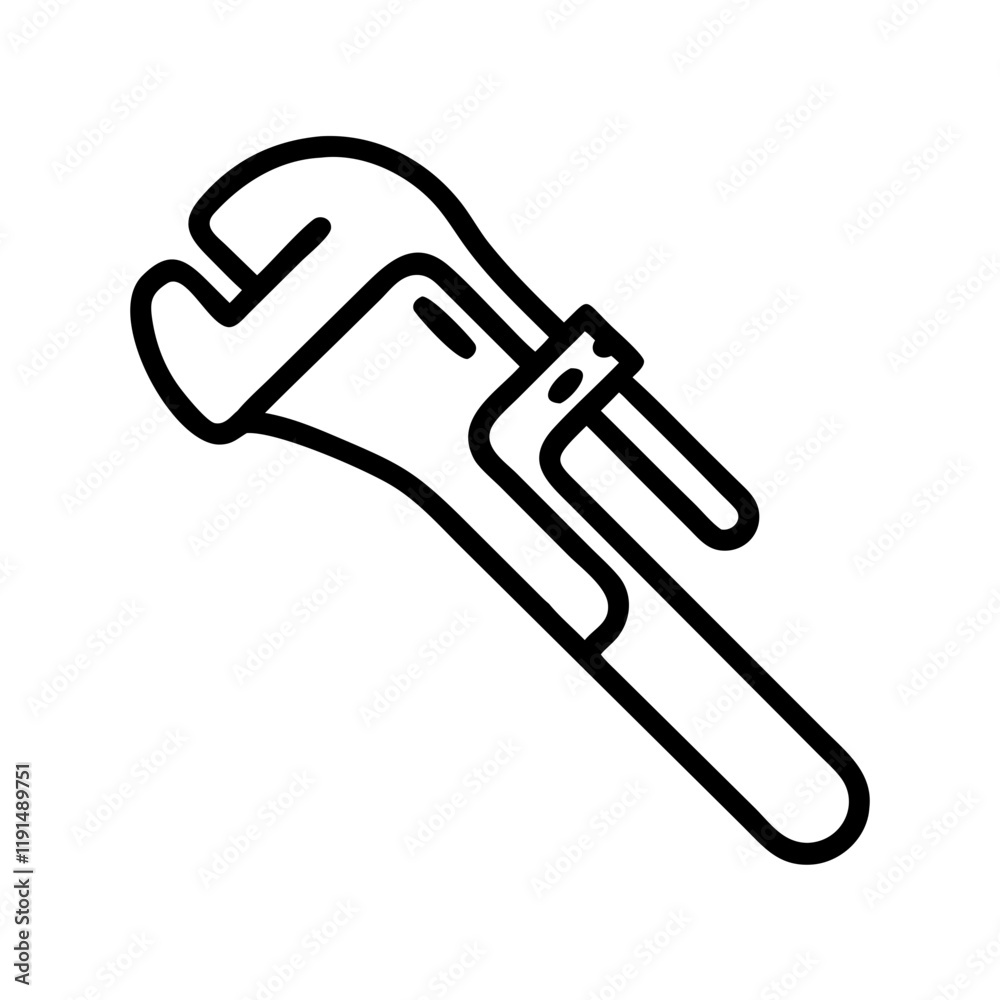 Fototapeta premium wrench and screwdriver