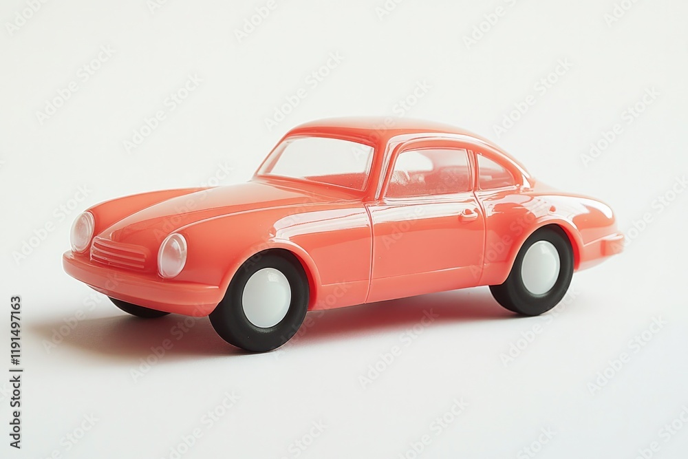 Bright orange toy car showcasing sleek design and playful charm, Bright orange toy car showcasing sleek design and playful charm,