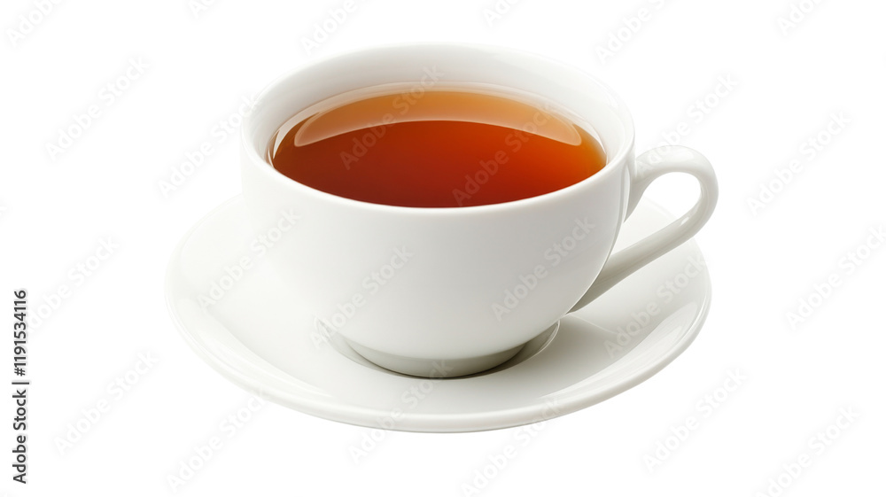 Cup of tea, isolated on transparent background Cup of tea, isolated on transparent background