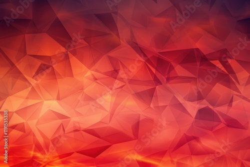 Wallpaper Mural Modern 3D Red Hexagonal Tiles Pattern with Geometric Design for Abstract Digital Art Background Torontodigital.ca