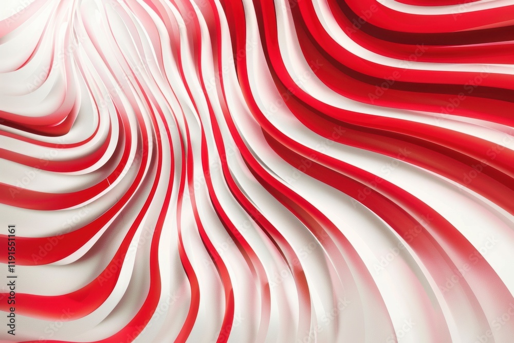 Elegant Red and White Abstract Flowing Waves with Smooth Ribbons and Dynamic Gradient Design for Modern Artistic Background Elegant Red and White Abstract Flowing Waves with Smooth Ribbons and Dynamic Gradient Design for Modern Artistic Background
