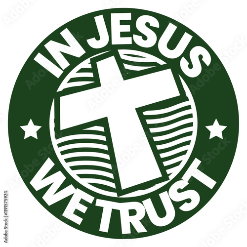 in Jesus we trust Typography Meets Scripture: Editable Templates to Showcase Powerful Bible Verses