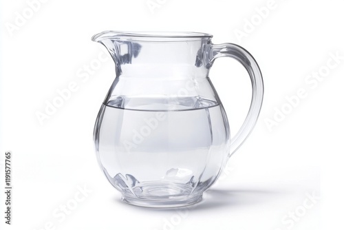 Clear Plastic Pitcher for Water or Other Drinks
