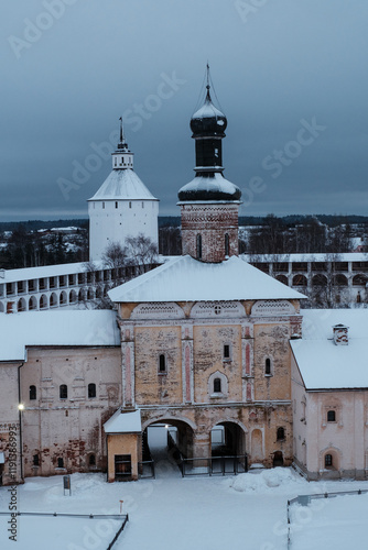 Wallpaper Mural View of the Kirillo-Belozersky Monastery from the bell tower. Vologda region Torontodigital.ca