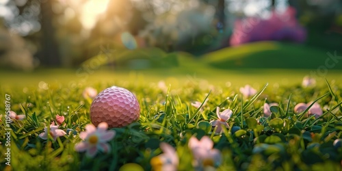 easter on the golf course