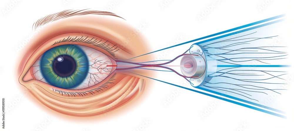 Poster Strabismus amblyopia treatment eye muscle alignment and optic ...