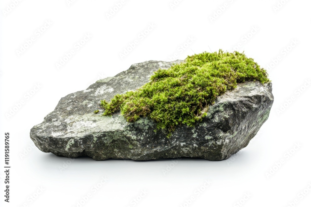 Nature's Majestic Rock with Moss Nature's Majestic Rock with Moss