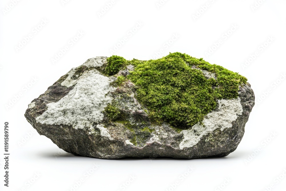 Moss Covered Stone - Nature's Artistic Touch Moss Covered Stone - Nature's Artistic Touch