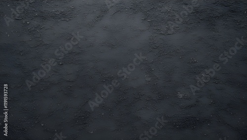 Muddy Ground Texture - Dark, uneven, and bumpy mud surface with subtle cracks photo