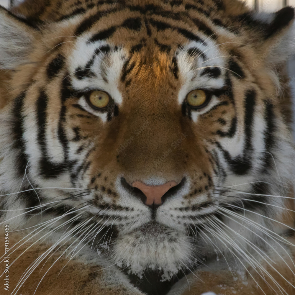 Fototapeta premium Siberian tiger (Panthera tigris altaica)