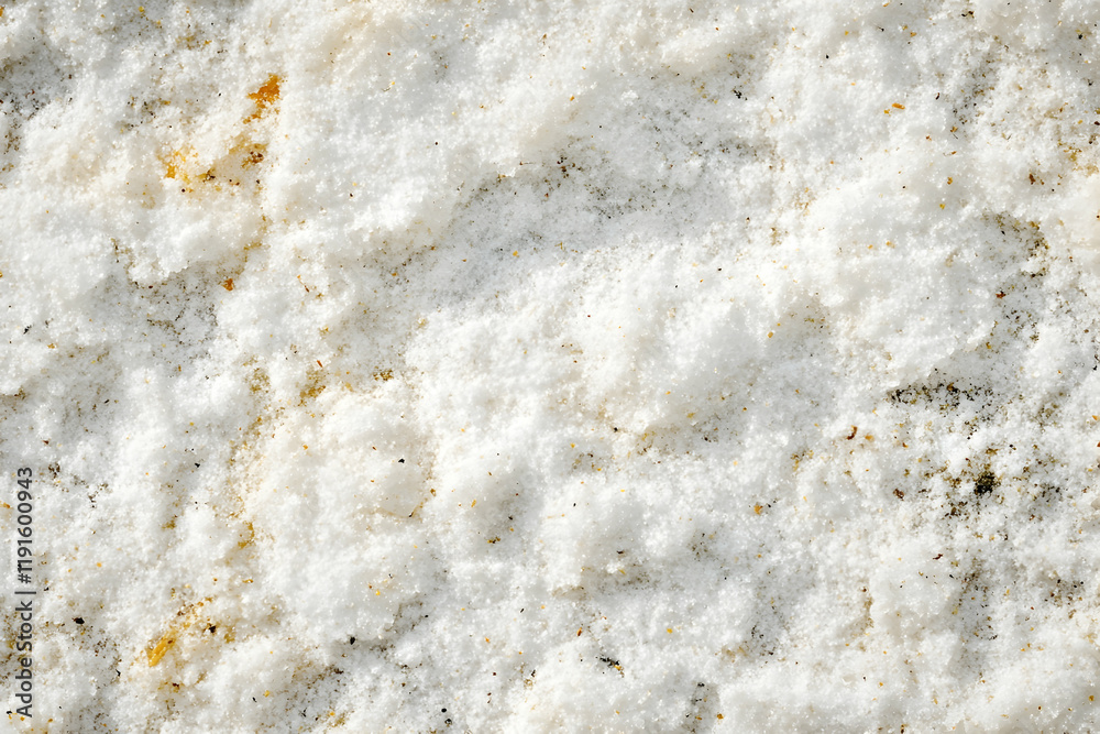 Close-up view of natural snow texture, featuring fine white powder ideal for winter designs Close-up view of natural snow texture, featuring fine white powder ideal for winter designs
