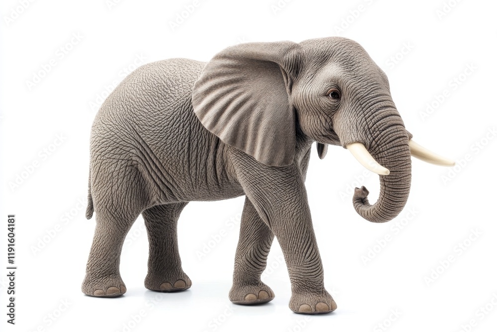 Obraz premium Majestic African Elephant in Full Glory