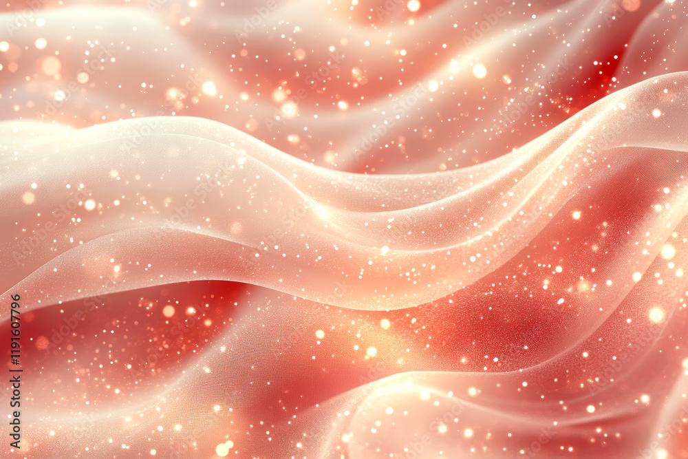 Sparkling sheer fabric abstract design Sparkling sheer fabric abstract design