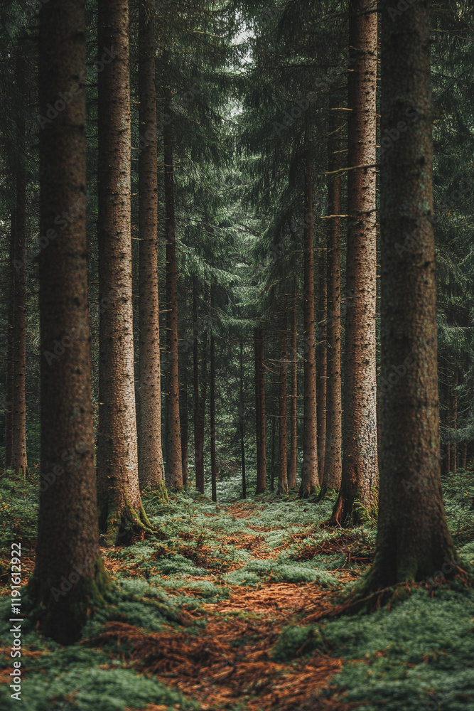 Obraz premium path in the forest