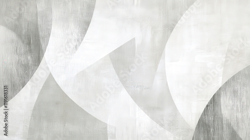 Modern Scandinavian wallpaper with clean lines and abstract patterns in soft gray and white tones, perfect for minimalist and cozy interiors.
