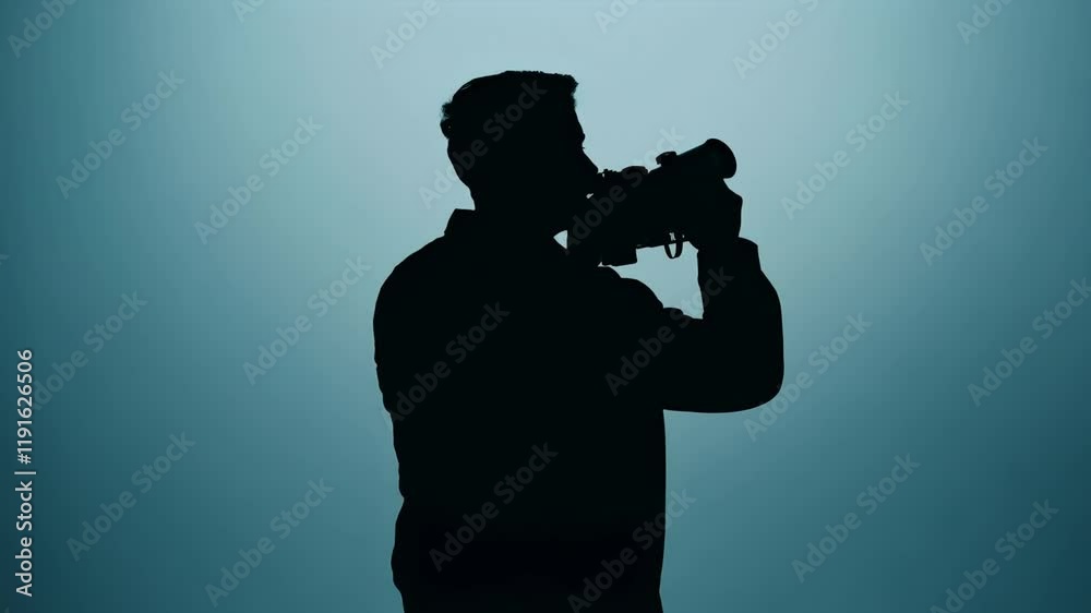 fotograf silhouette path clipping silhouette photographer isolated camera photograph photo intake flash black white standing objective ingest shape outline art recreation specialist professional
