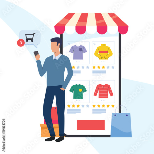 Clothes store online shopping fashion sale freelancing ECommerce flat design vector posts Fashion social media post collection template Sport fashion shoes brand product