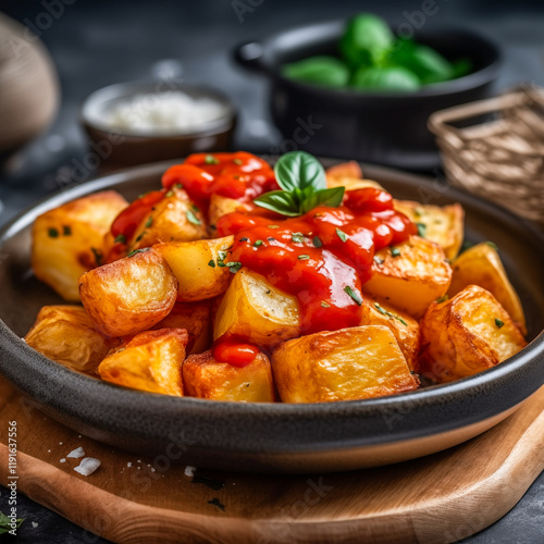 patatas bravas Spanish tapas