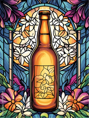 Vektorisiert aus dem Package Bier, Kloster, Comic, Coloring, Mandala, SciFi