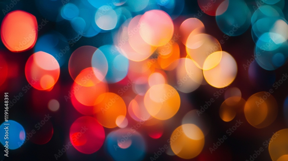 Blurred colorful lights creating a vibrant and festive bokeh effect, perfect for celebrations, holidays, or any design needing a touch of magic Blurred colorful lights creating a vibrant and festive bokeh effect, perfect for celebrations, holidays, or any design needing a touch of magic