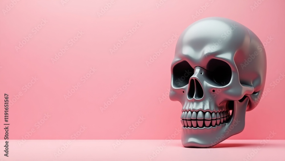 Coral pink dumbbell on right. Soft green background. Copy space for text, 3D render AI Generated Designer Element Coral pink dumbbell on right. Soft green background. Copy space for text, 3D render AI Generated Designer Element
