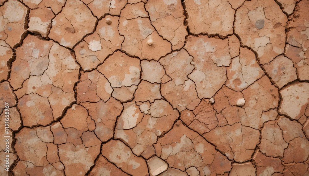 Cracked, dry earth texture. Cracked, dry earth texture.