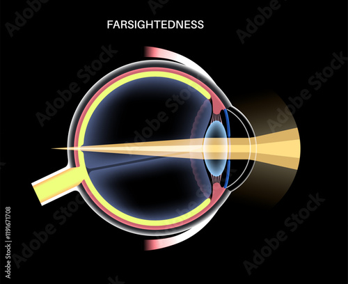 Farsightedness eye disease