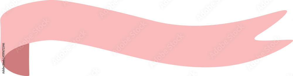 Light pink ribbon banner waving and flowing freely in the wind, perfect for adding a touch of elegance and celebration to any design or project Light pink ribbon banner waving and flowing freely in the wind, perfect for adding a touch of elegance and celebration to any design or project