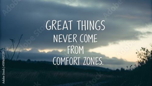Embracing discomfort the journey to greatness in nature's breathtaking landscapes