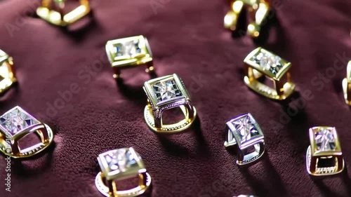 Top 10 stunning diamond ring close-ups, showcasing glimmering gems in luxurious settings, each ring radiating elegance and timeless beauty in exquisite detail.
