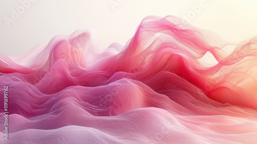 abstract pink flow background
