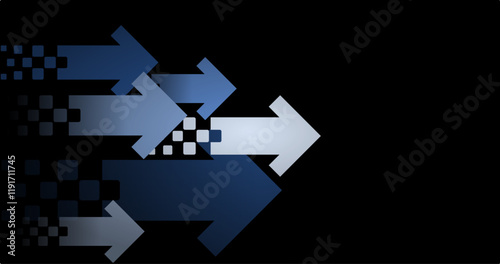 multi arrow background