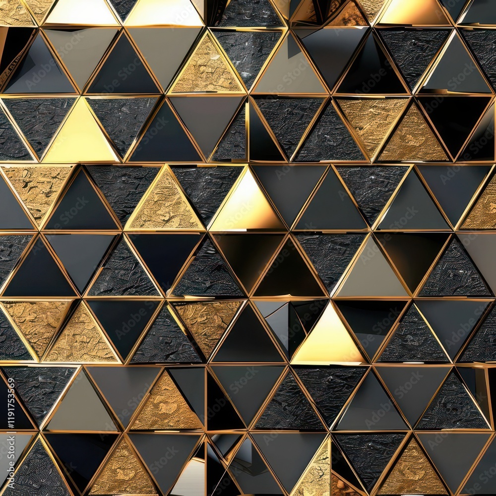 Fototapeta premium Modern Luxury Property Showcase. Elegant Gold and Orange Design