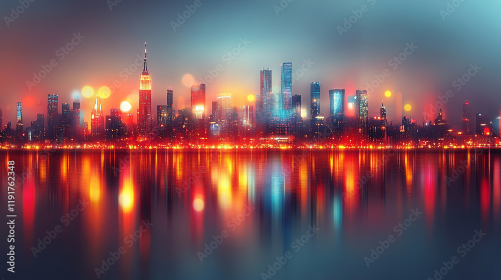 Skyscrapers of a futuristic financial district at sunset with modern shiny facades sleek architecture reflections dramatic lighting blurred background perfect for business brochure templates
Skyscrapers of a futuristic financial district at sunset with modern shiny facades sleek architecture reflections dramatic lighting blurred background perfect for business brochure templates