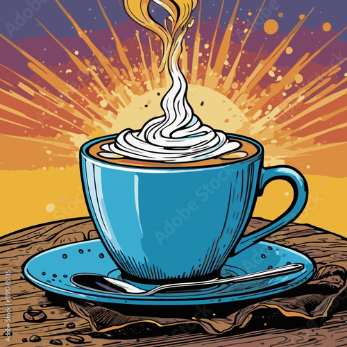 coffee vector art for design needs 